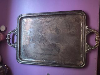 Vassoio Vintage con Accessori