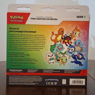 Pokémon Primi Compagni d'Avventura 1 Lotto x 6