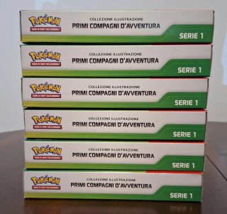 Pokémon Primi Compagni d'Avventura 1 Lotto x 6