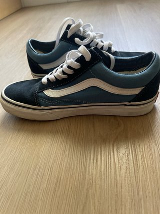 Deportivas Vans Old Skool Azul y Negro