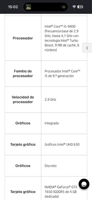*SOLO HOY*Ordenador HP Pavilion TG01-0011NA
