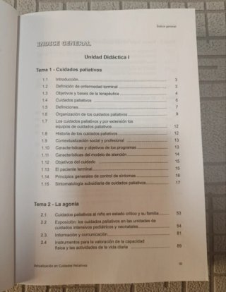 Libro "Actualización en cuidados paliativos"