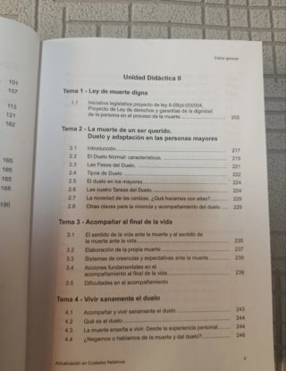 Libro "Actualización en cuidados paliativos"