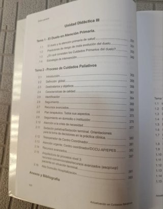 Libro "Actualización en cuidados paliativos"
