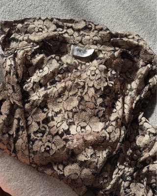 Blusa de encaje Wallis talla L