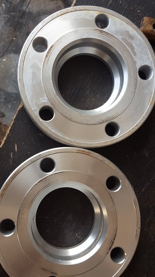 2.-Separadores Ruedas BMW 6061-T6 Aluminio  20mm.