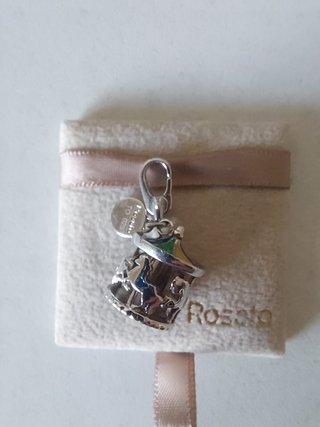 Colgante Rosato Plata Carrusel