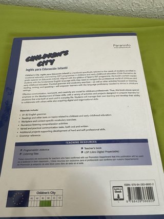 Childrens City. Inglés para Educación Infantil