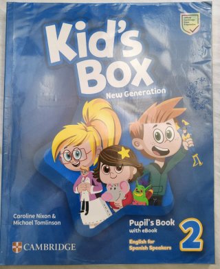 Libro de inglés Kids Box 2 de primaria