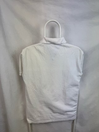 Polo Tommy Hilfiger Talla L Blanco