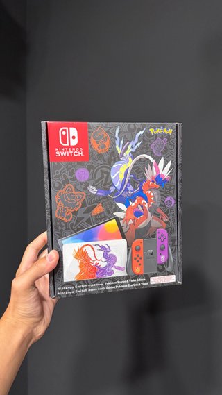 Nintendo switch oled edición limitada pokemon