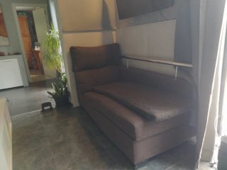 Sofá Chaiselongue Marrón