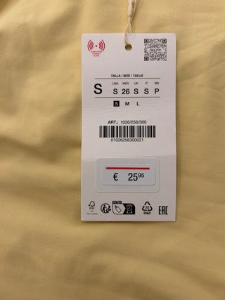 Vestido amarillo de zara nuevo sin estrenar