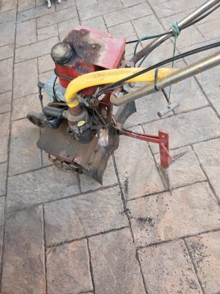 Motocultor motorizada.