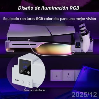 HOSANWELL Soporte Horizontal PS5 Slim Disc/Digital