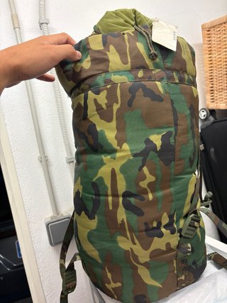 Saco de dormir militar camuflaje