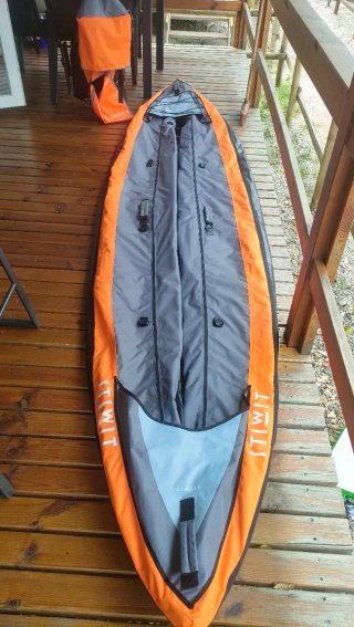 Kayak 3 posti decathlon