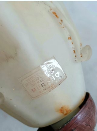 Lampadario Plafoniera Vintage in Ferro Battuto e V