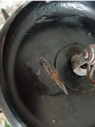 Lampadario Plafoniera Vintage in Ferro Battuto e V