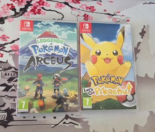 Pokémon Leggende Arceus e Let's Go Pikachu per Switch