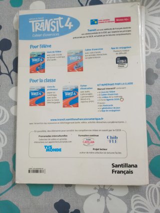 Libro de francés 4°ESO Transit 4