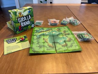 Juego de mesa Gira la rana
