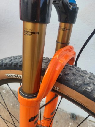 Bicicleta Orbea Oiz Naranja m30 carbono