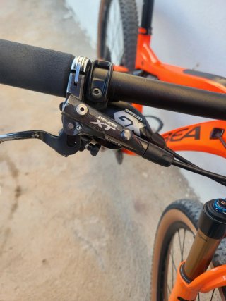 Bicicleta Orbea Oiz Naranja m30 carbono