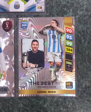 Lote Lionel Messi FIFA 365 & FIFA  Word Cup
