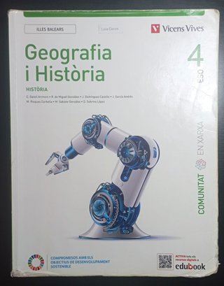 Geografia i Història, 4 ESO, Comunitat en xarxa...