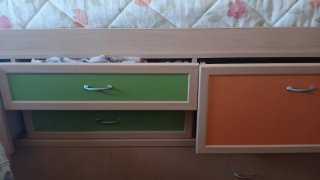 Cama nido de madera