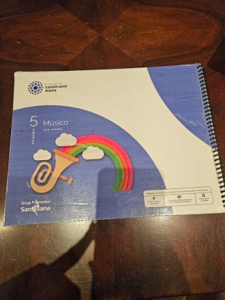 Libro Música 5 Primaria Santillana
