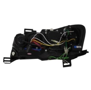 Faros delanteros LED para Fiat Stilo Black