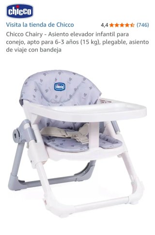 Asiento elevador / trona infantil plegable Chicco