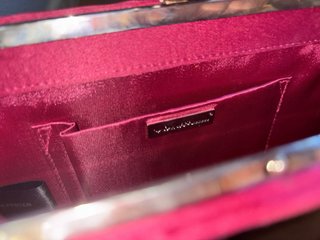 Bolso de fiesta rosa/rojo