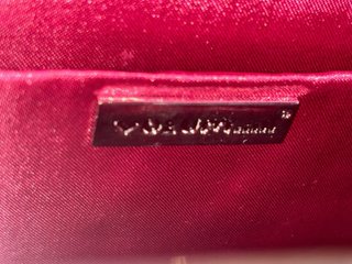 Bolso de fiesta rosa/rojo