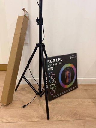 RGB LED Soft Ring Light MJ36