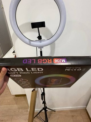 RGB LED Soft Ring Light MJ36