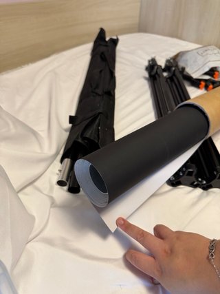 Kit completo de soporte para fondos de fotografía