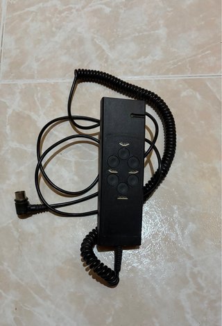 Somier articulado eléctrico, con motor y mando.