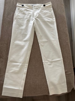 Pantalón Mango blanco – Talla 36