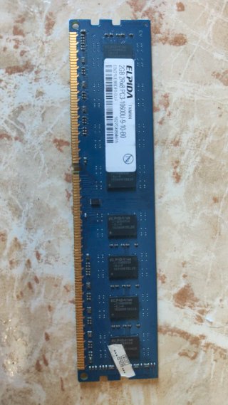 Modulo de ram DDR3 2gb