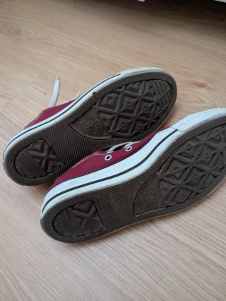 Converse color burdeos talla 37