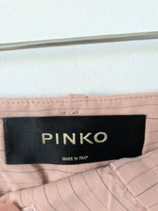 Pinko Made in Italy bermuda raya diplomática rosa