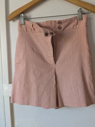 Pinko Made in Italy bermuda raya diplomática rosa