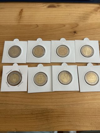 Lote monedas de 2 euros conmemoconmemo austria y b