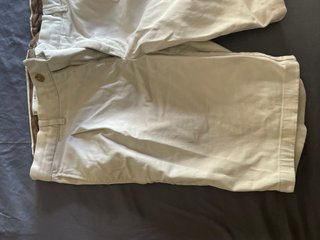 Pantalon blanco Mango Man T.40