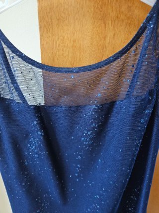 Malla de patinaje azul