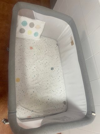 Minicuna Jane Babyside gris