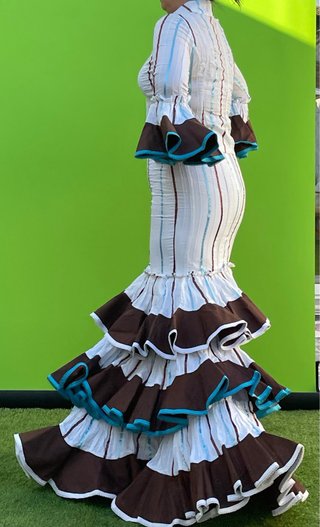 Traje de Flamenca Campero Talla 38-40